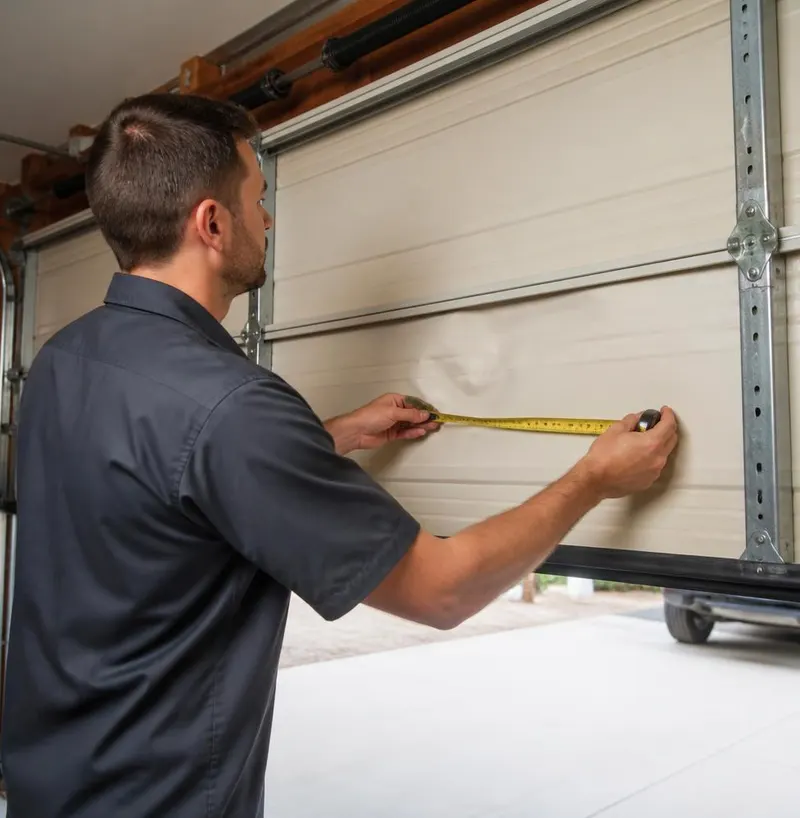 Off Track Door Repair in San Mateo